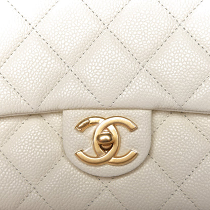 Chanel Caviar Quilted Mini Chain Soul Flap White 10 of 11