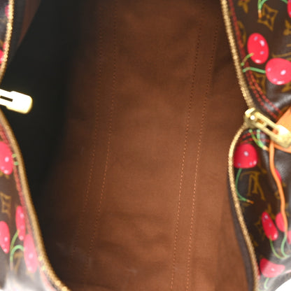 Louis Vuitton Monogram Cerises Keepall 45 5 of 12