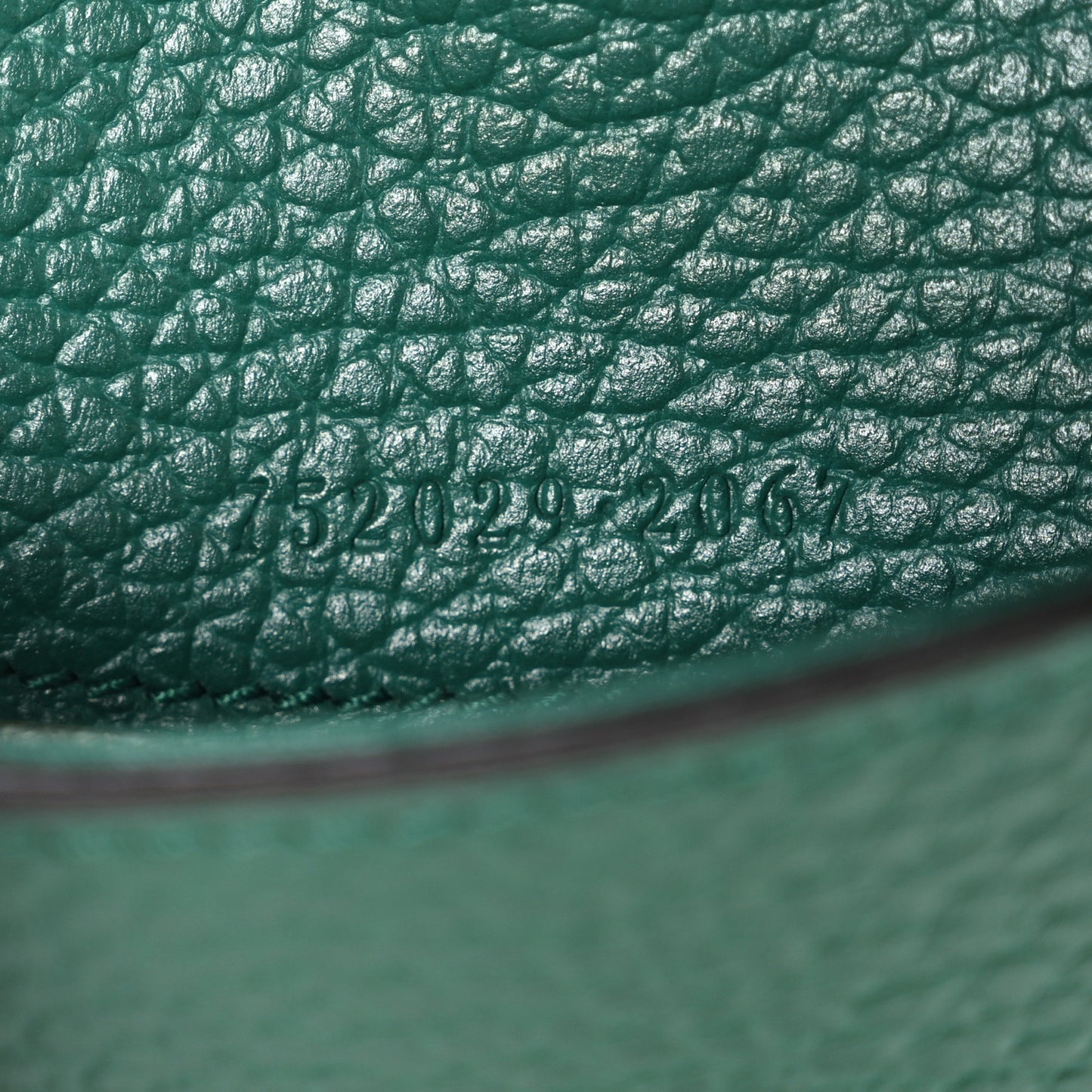Dollar Calfskin Crystal Mini Dionysus Top Handle Bag Emerald