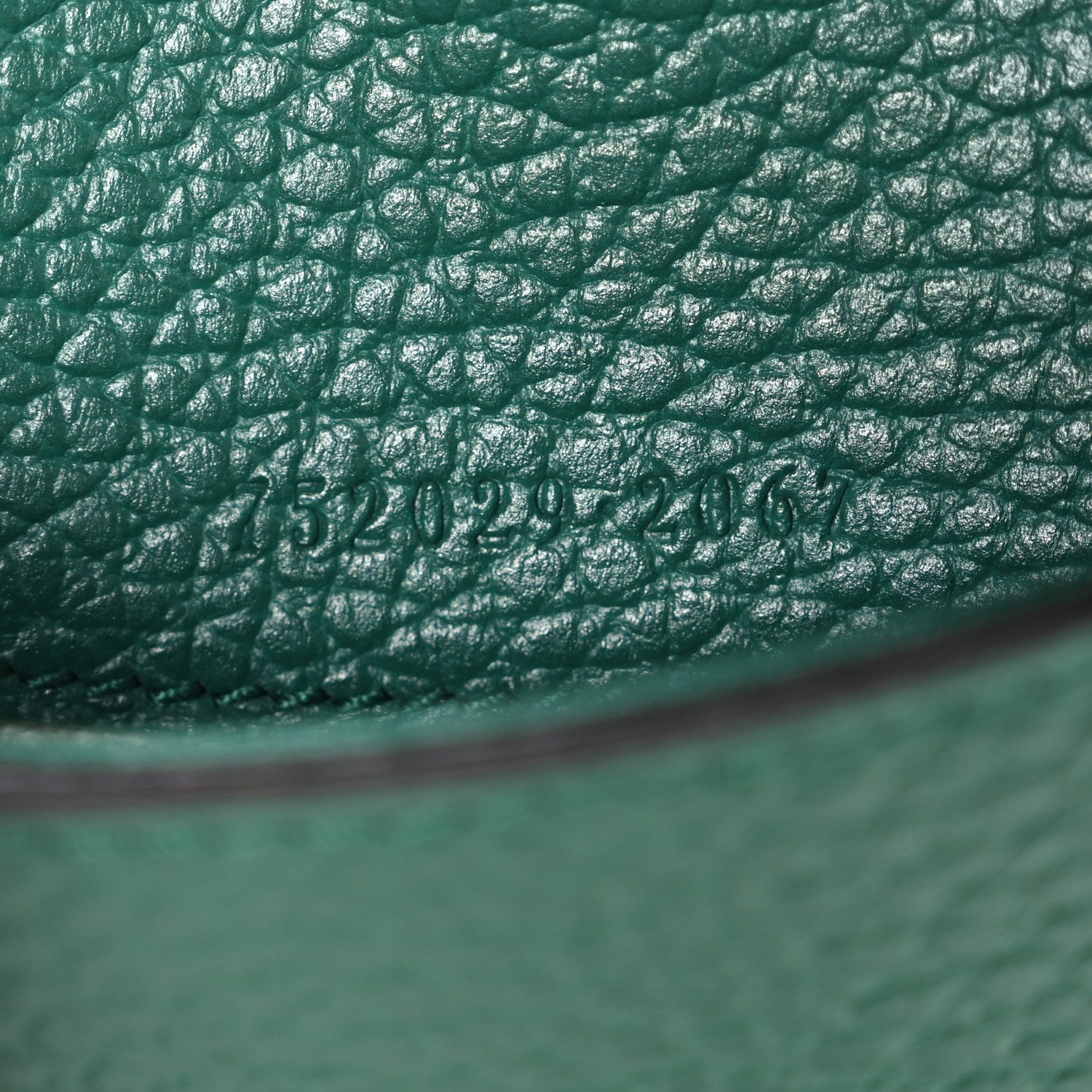 Gucci Dollar Calfskin Crystal Mini Dionysus Top Handle Bag Emerald 6 of 9