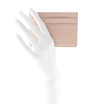 Christian Dior Grained Calfskin Cannage Diorama Card Holder Rose Poudre 2 of 8