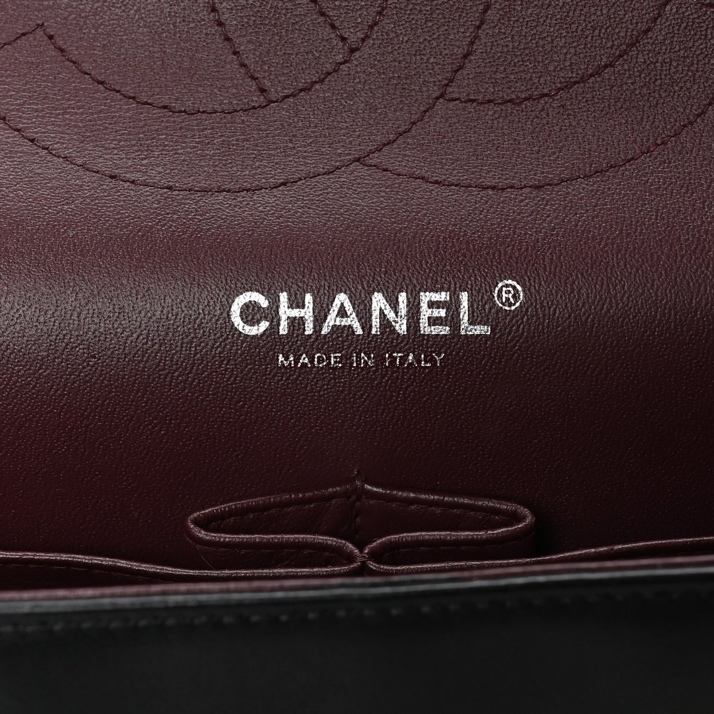 Lambskin Quilted Jumbo Double Flap Black