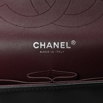 Chanel Lambskin Quilted Jumbo Double Flap Black 6 of 10