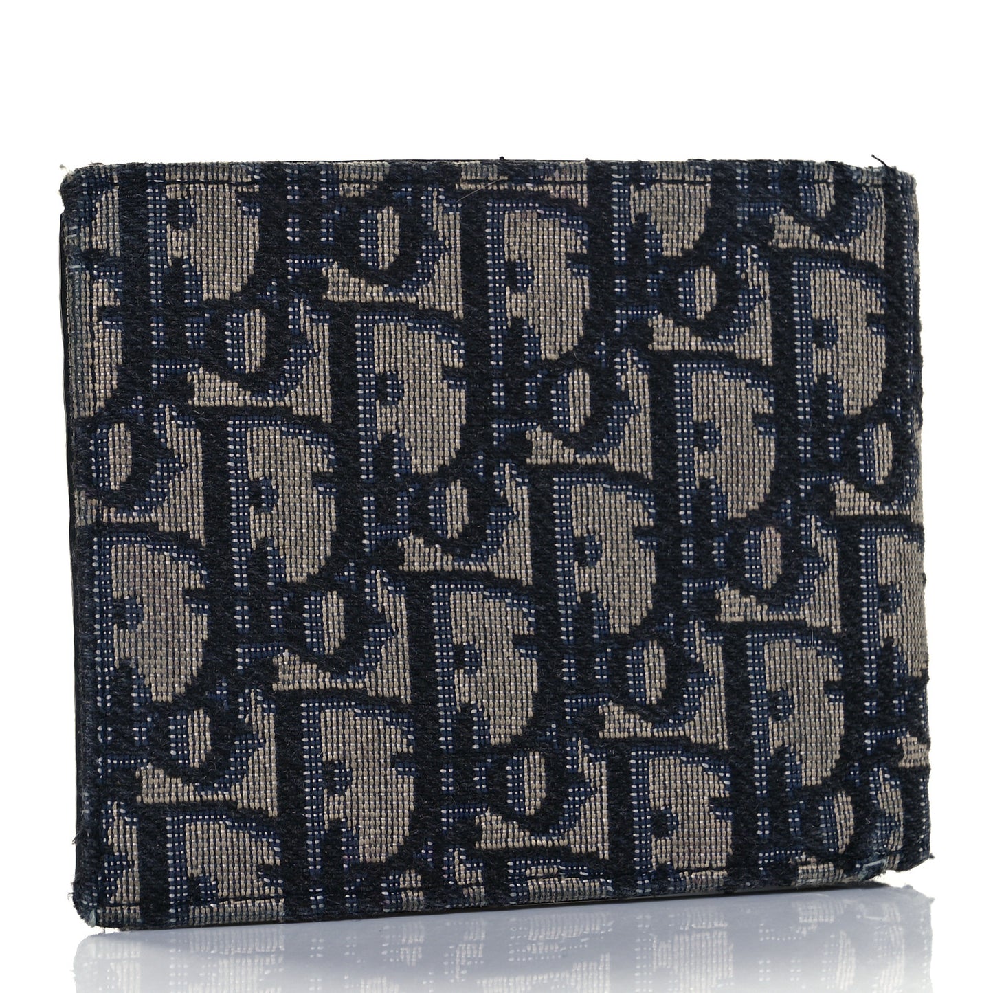 Oblique Compact Wallet Black