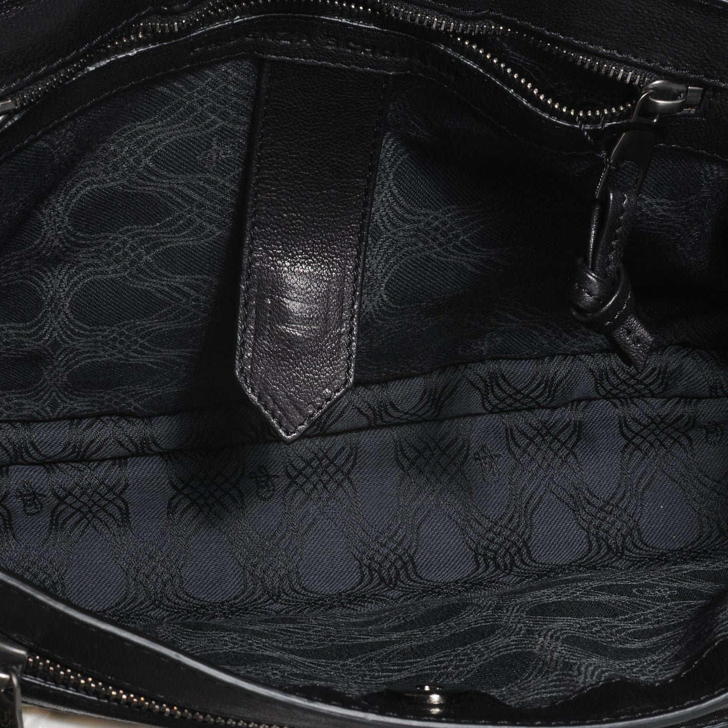 Woven Leather PS1 Medium Satchel Saffron and Black
