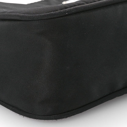 Prada Tessuto Nylon Mini Re-Edition 2000 Bag Black 10 of 11