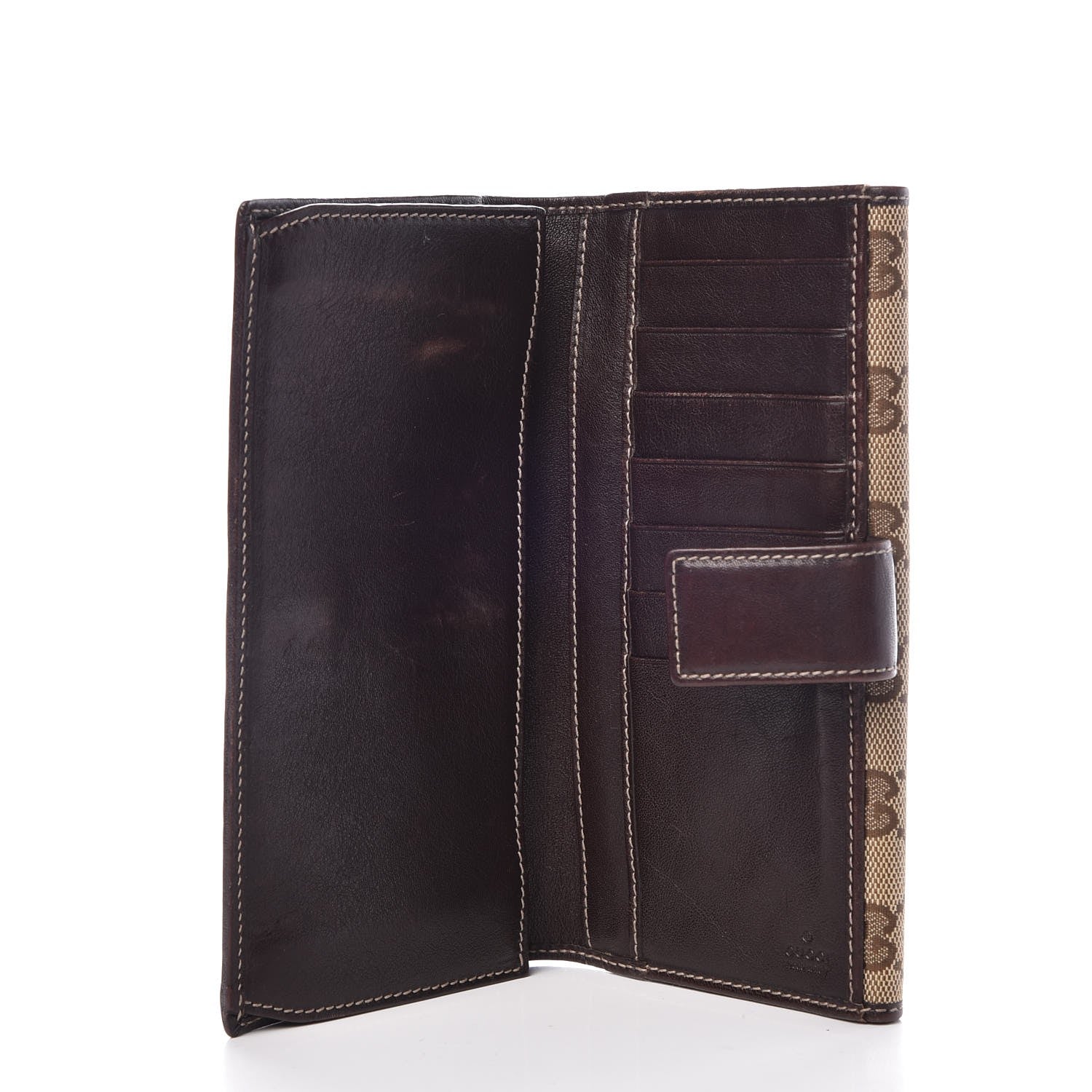 Gucci Monogram Pelham Continental Wallet Brown 5 of 12