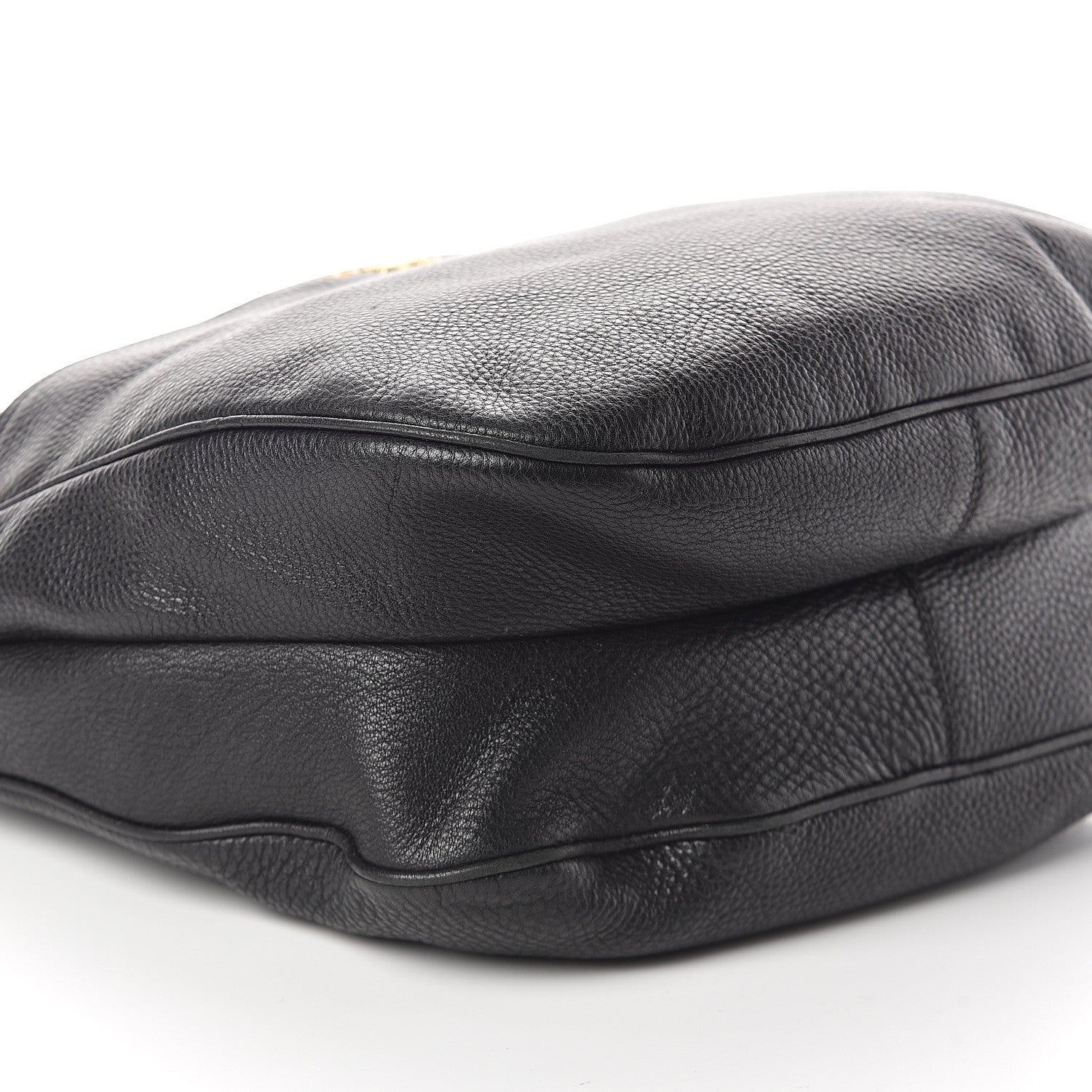 Prada Vitello Daino Hobo Black 7 of 8