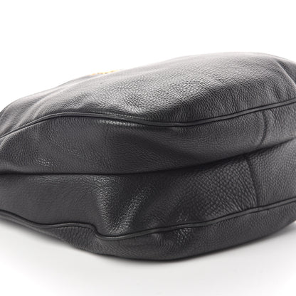 Prada Vitello Daino Hobo Black 7 of 8