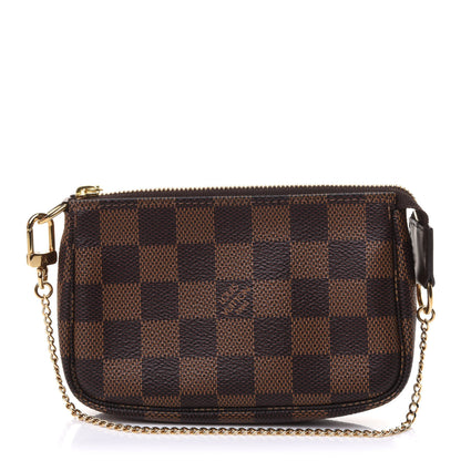 Louis Vuitton Damier Ebene Mini Pochette Accessories 1 of 10