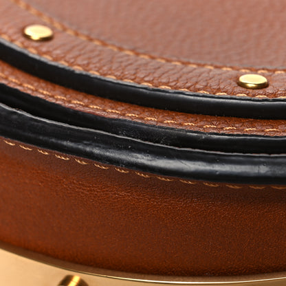 Chloe Calfskin Small Nile Bracelet Minaudiere Bag Caramel 12 of 13