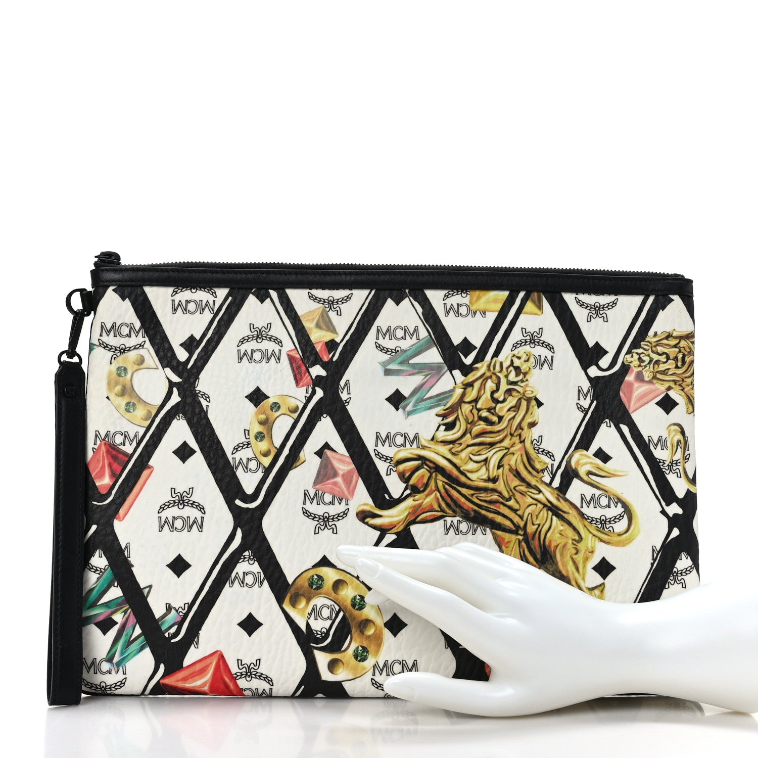 MCM Visetos Print Pouch Multicolor 2 of 6