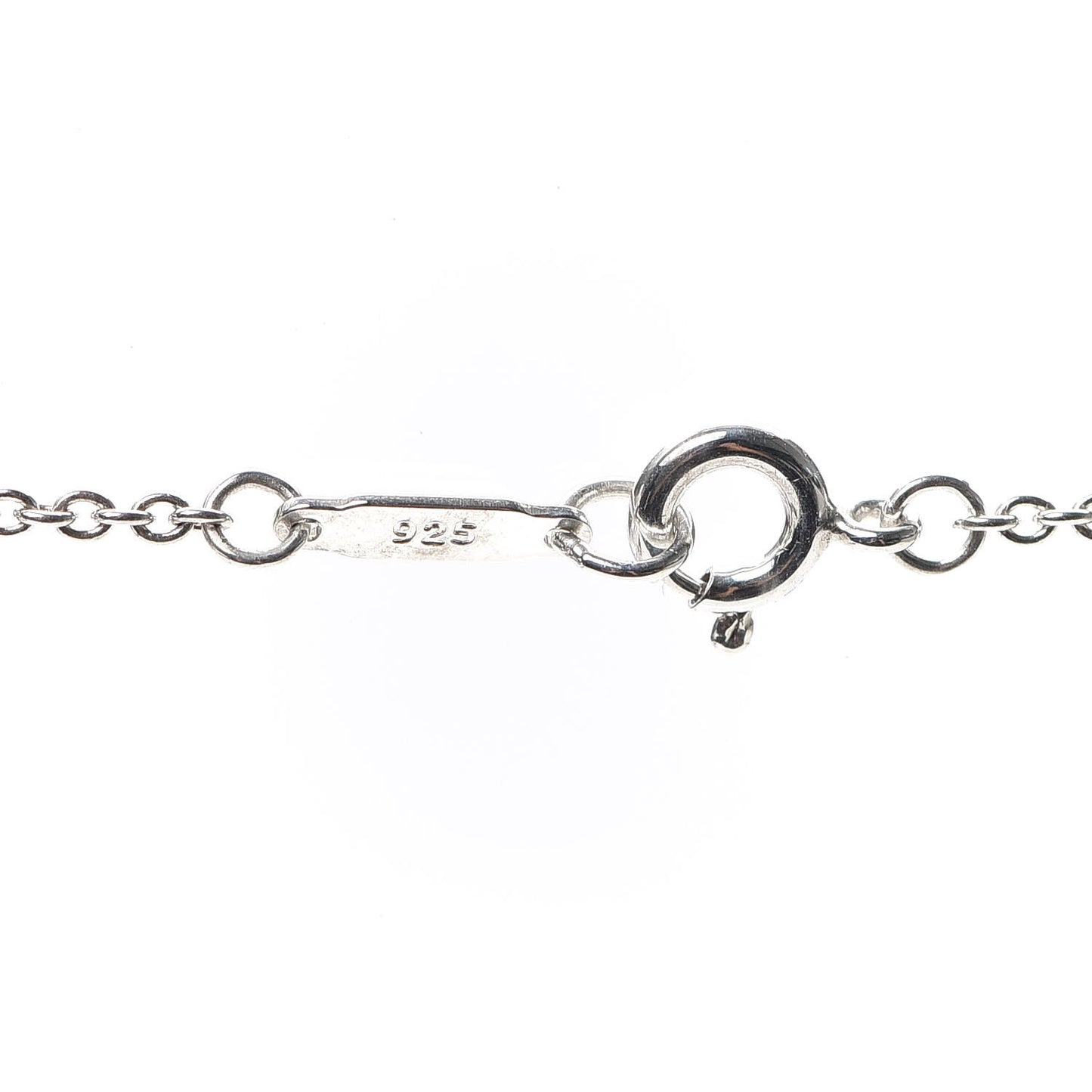 Sterling Silver Open Flower Pendant Necklace