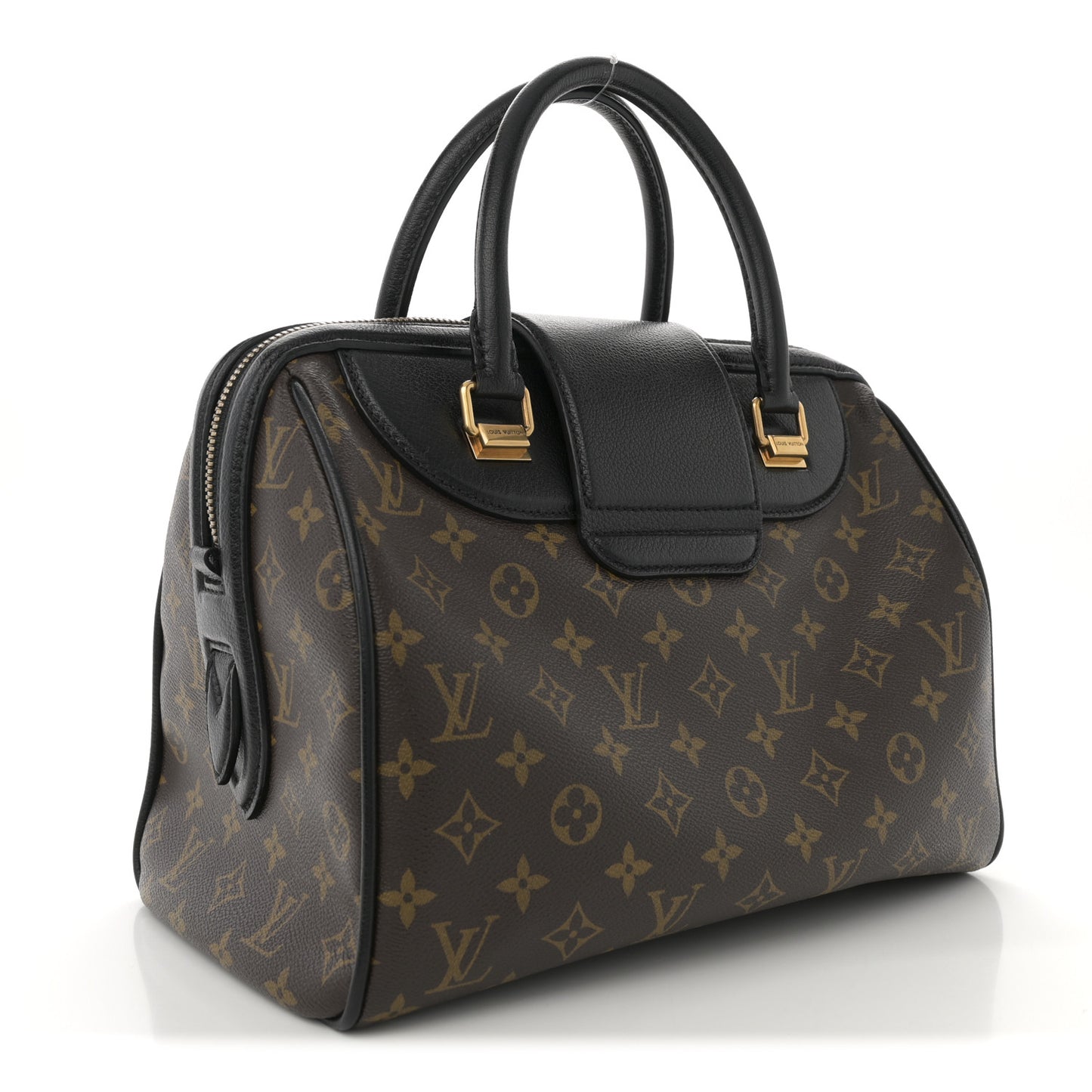 Monogram Golden Arrow Speedy Black