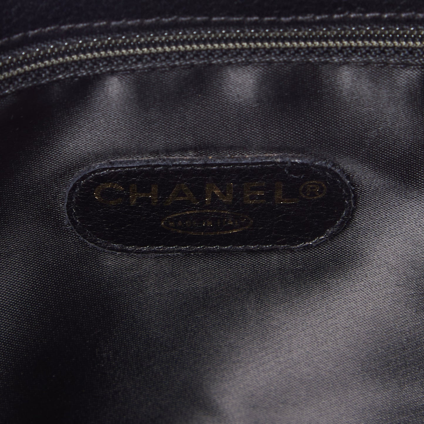 Caviar Large CC Shoulder Bag Black