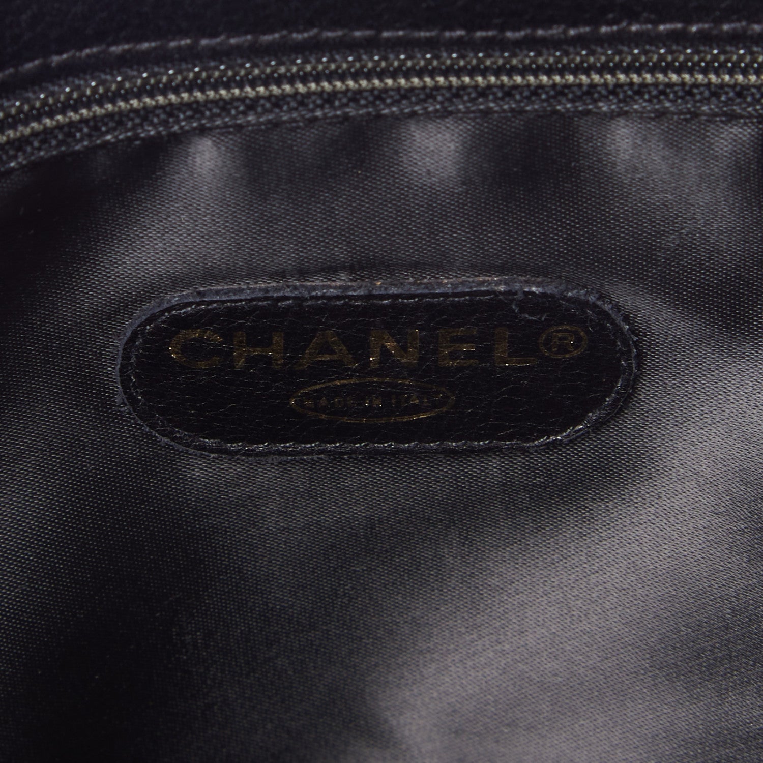Chanel Caviar Large CC Shoulder Bag Black 8 of 9