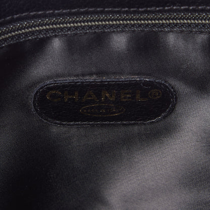 Chanel Caviar Large CC Shoulder Bag Black 8 of 9
