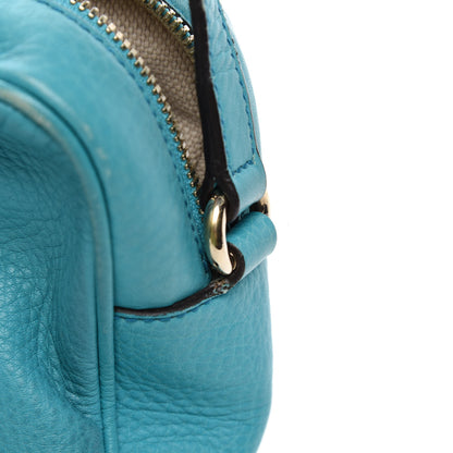 Gucci Pebbled Calfskin Small Soho Disco Bag Deep Cobalt 11 of 17