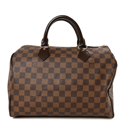 Louis Vuitton Damier Ebene Speedy 30 1 of 11