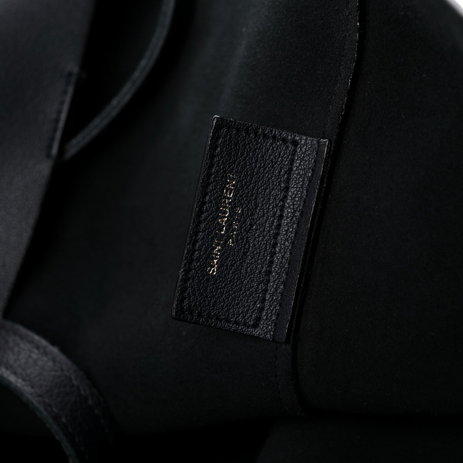 Saint Laurent Calfskin Large Shopping Tote Black 7 of 23
