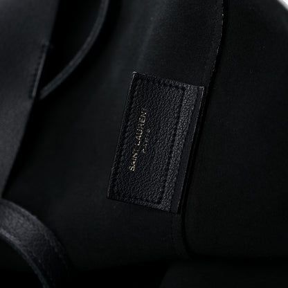 Saint Laurent Calfskin Large Shopping Tote Black 7 of 23