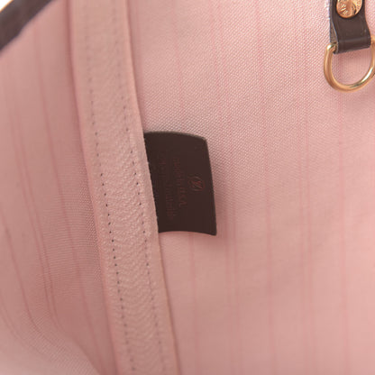 Louis Vuitton Damier Ebene Neo Neverfull MM Rose Ballerine 5 of 18