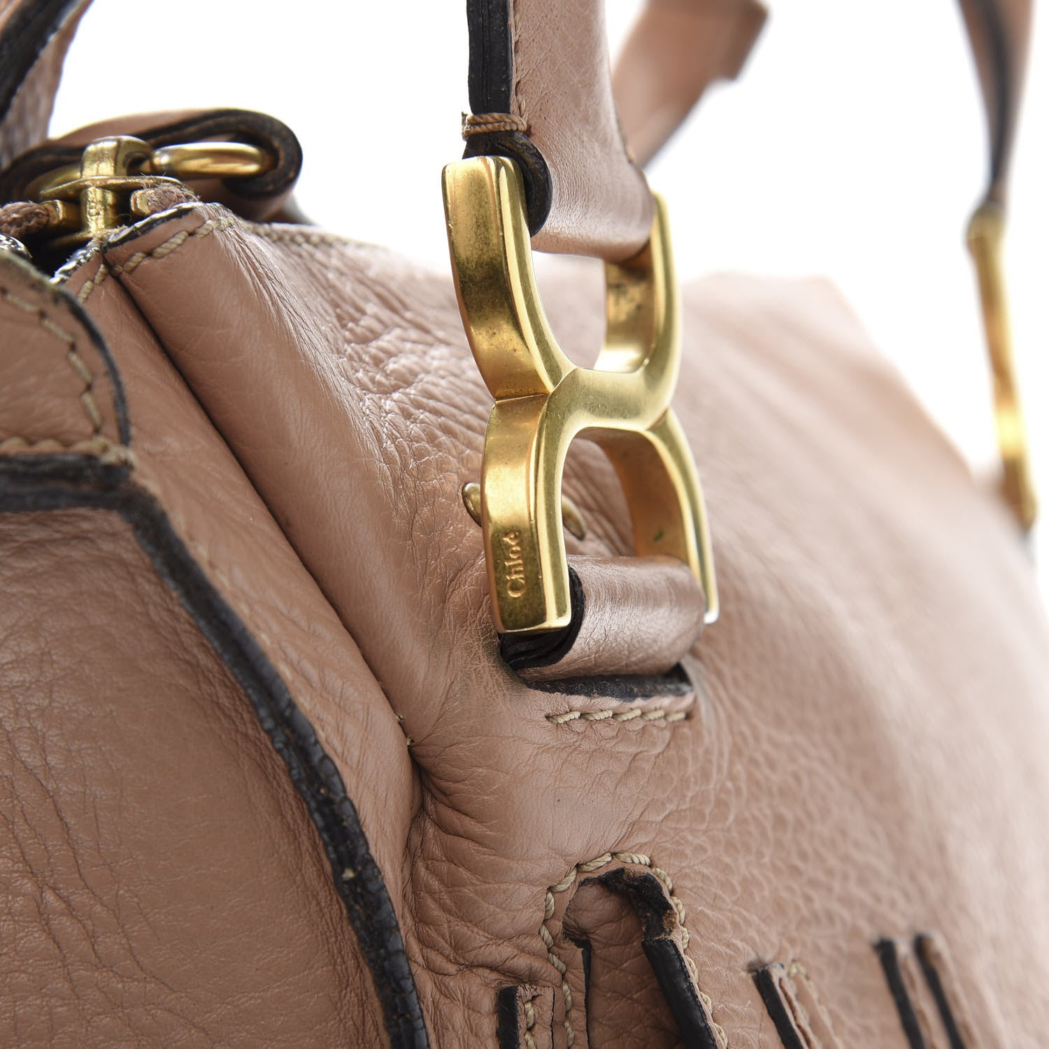 Chloe Calfskin Medium Marcie Satchel Anemone Pink 14 of 17