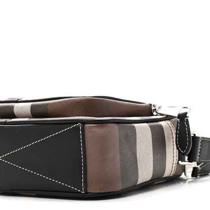 Burberry Canvas Check Paddy Messenger Birch Brown 9 of 10
