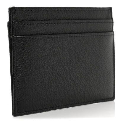 Chanel Grained Calfskin CC Card Holder Black 3 of 11