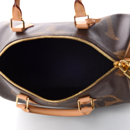 Louis Vuitton Reverse Monogram Giant Speedy Bandouliere 30 7 of 9