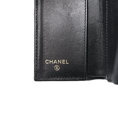 Chanel Caviar Quilted Small Boy Flap Wallet Black 7 of 14