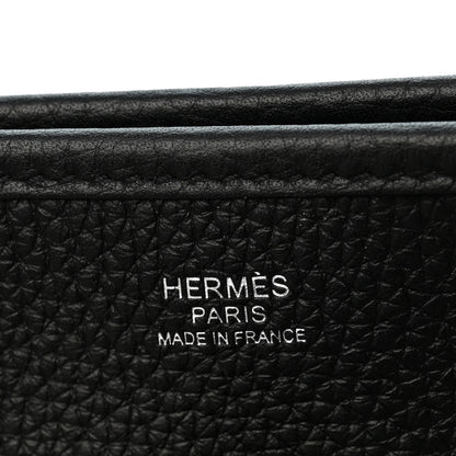 Hermes Taurillon Clemence Evelyne III PM Black 6 of 11
