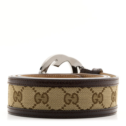 Gucci Monogram Interlocking G Belt 90 36 Dark Brown 2 of 6