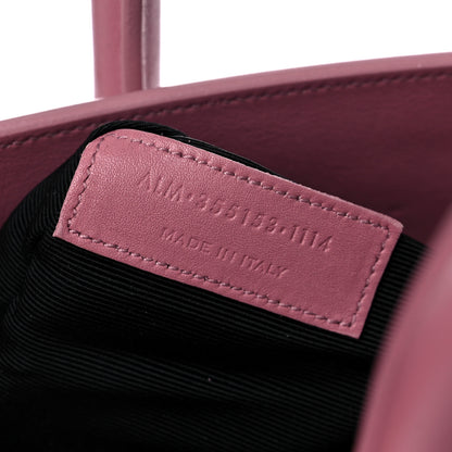 Saint Laurent Calfskin Small Sac De Jour Dark Rose 9 of 15
