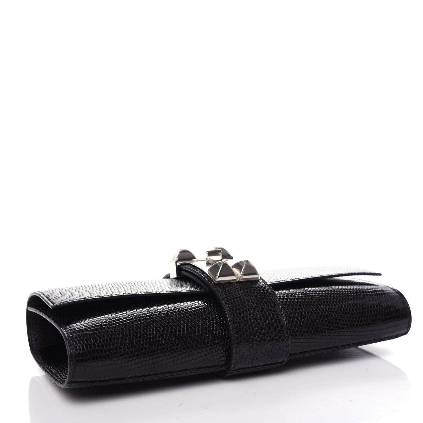 Lizard Medor Clutch 23 Black