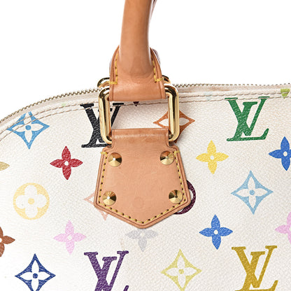 Louis Vuitton Monogram Multicolor Alma White 12 of 20