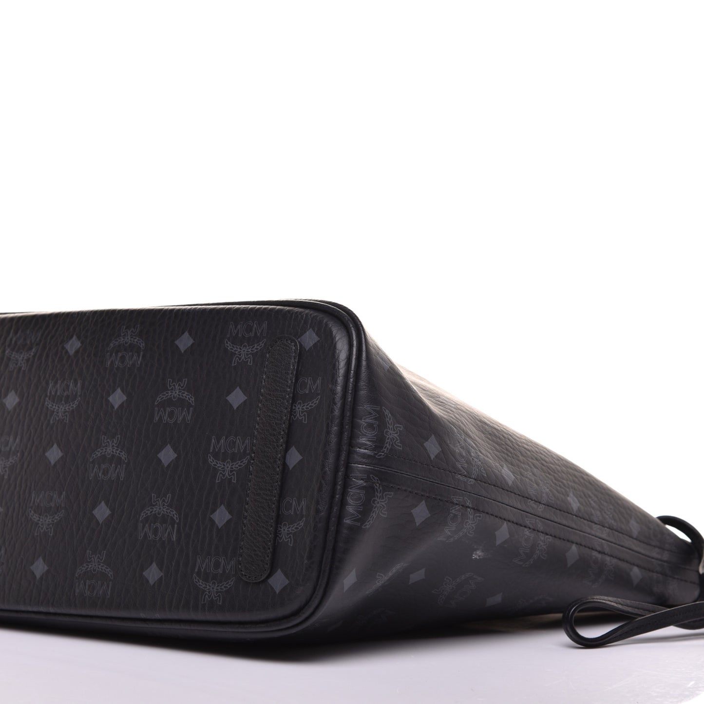 Visetos Medium Liz Reversible Shopper Tote Black