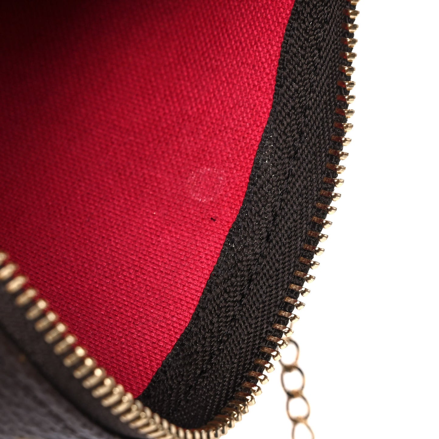 Monogram 2019 Christmas Animation Mini Courchevel Pochette Accessories Fuchsia