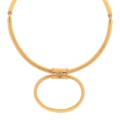Louis Vuitton Metal Pure Choker Necklace Gold 1 of 6