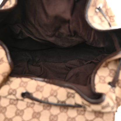 Gucci Monogram Backpack Dark Brown 5 of 18