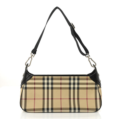 Burberry House Check Shoulder Bag Black 1 of 11