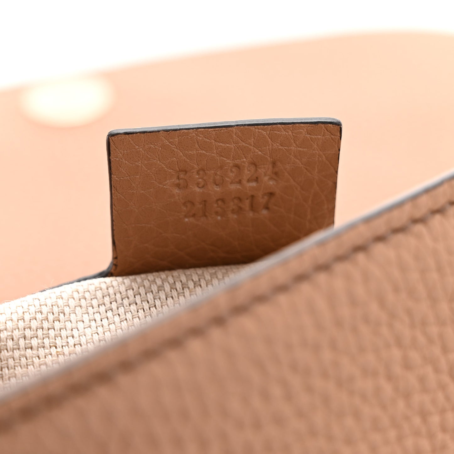 Pebbled Calfskin Medium Soho Flap Crossbody Camelia