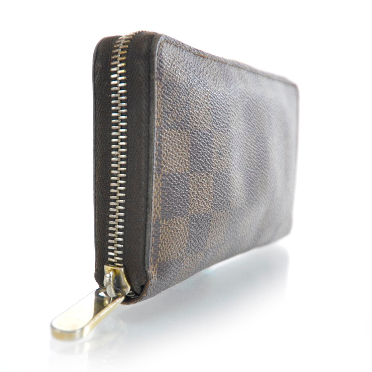 Louis Vuitton Damier Ebene Zippy Wallet 3 of 11