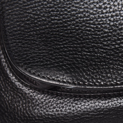Chloe Grained Calfskin Medium Hudson Tassel Shoulder Bag Black 17 of 22