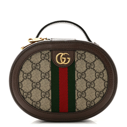 Gucci GG Supreme Monogram Web Ophidia Beats Headphones Case Beige New Acero 1 of 7