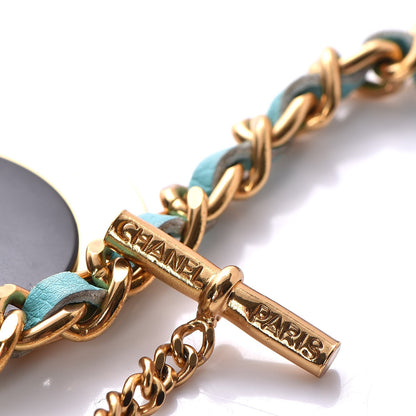 Chanel Lambskin Resin CC Chain Bracelet Gold 6 of 6