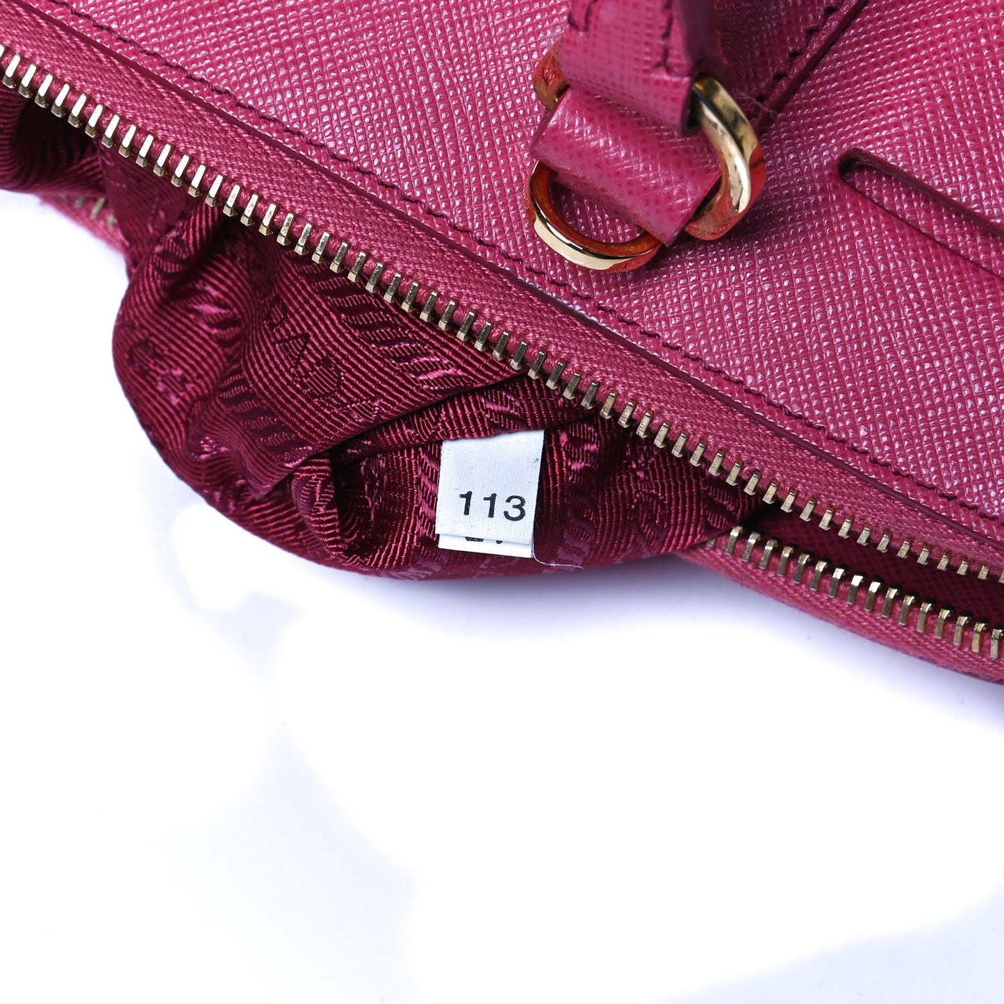 Saffiano Lux Medium Promenade Tote Peonia