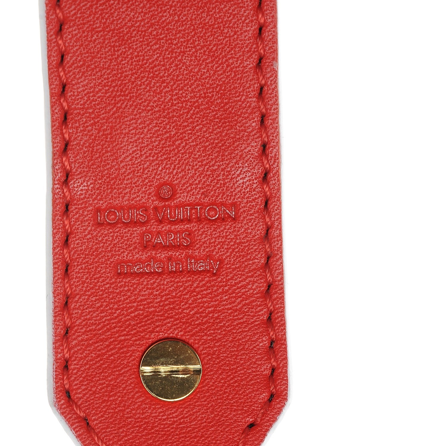 Louis Vuitton Monogram Bandouliere Shoulder Strap Red 6 of 7