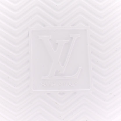 Louis Vuitton Damier Calfskin Mens Beverly Hills Sneakers 8 White Rouge 7 of 9