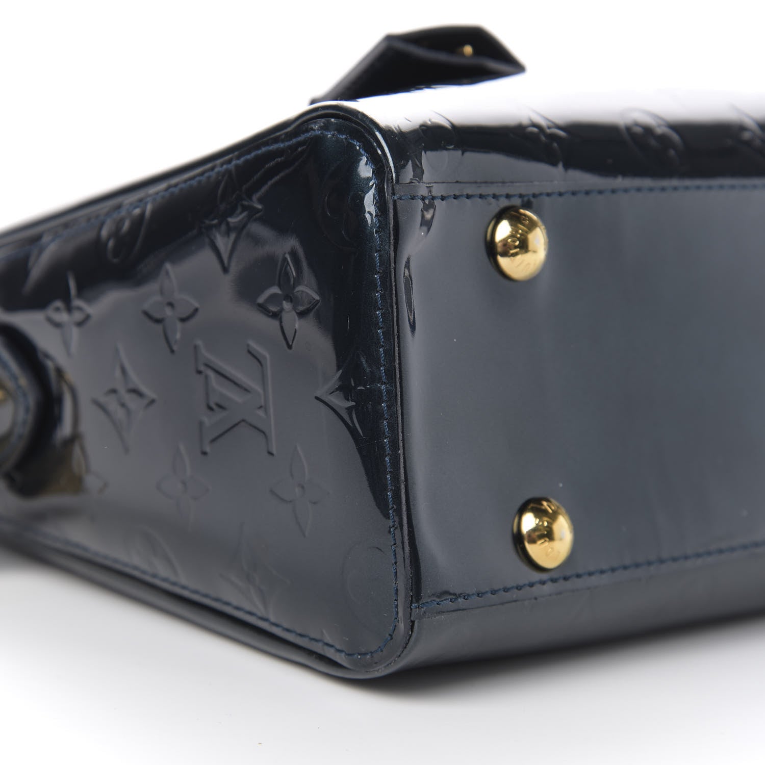 Louis Vuitton Vernis Melrose Avenue Blue Nuit 7 of 9